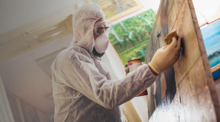 Why choose water damage cleanup for ceiling water damage repair in Jackson